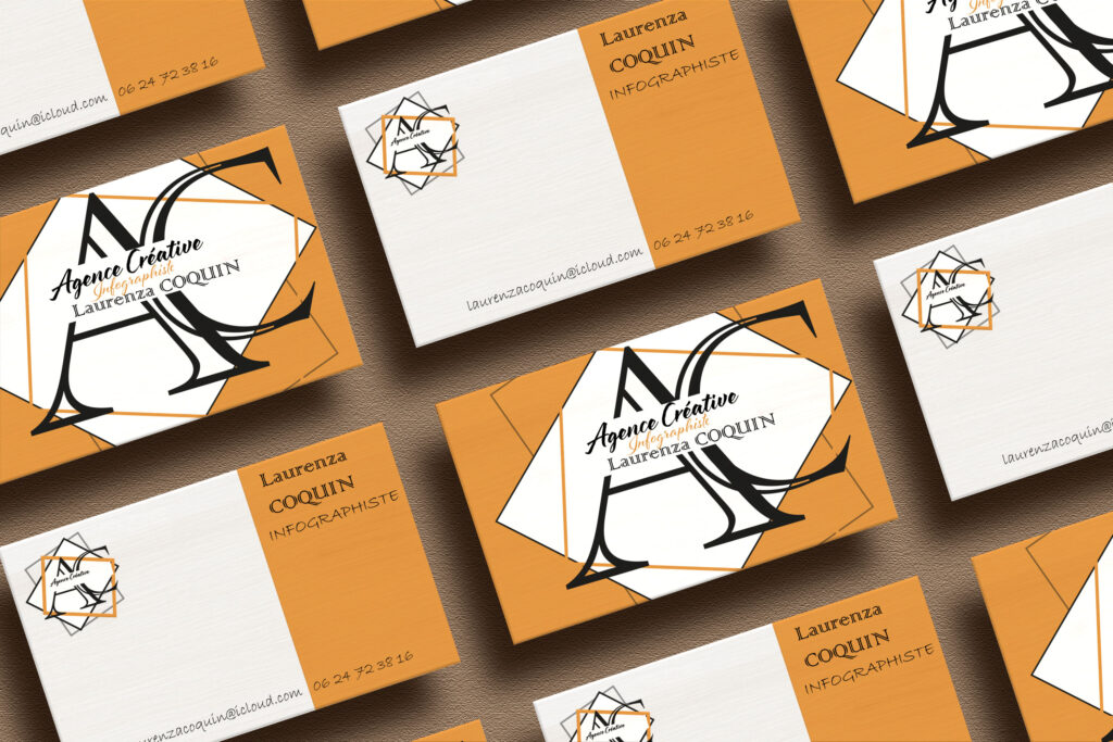 mockup carte de visite agence creative